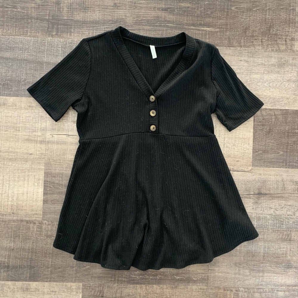 Pink blush maternity and nursing top